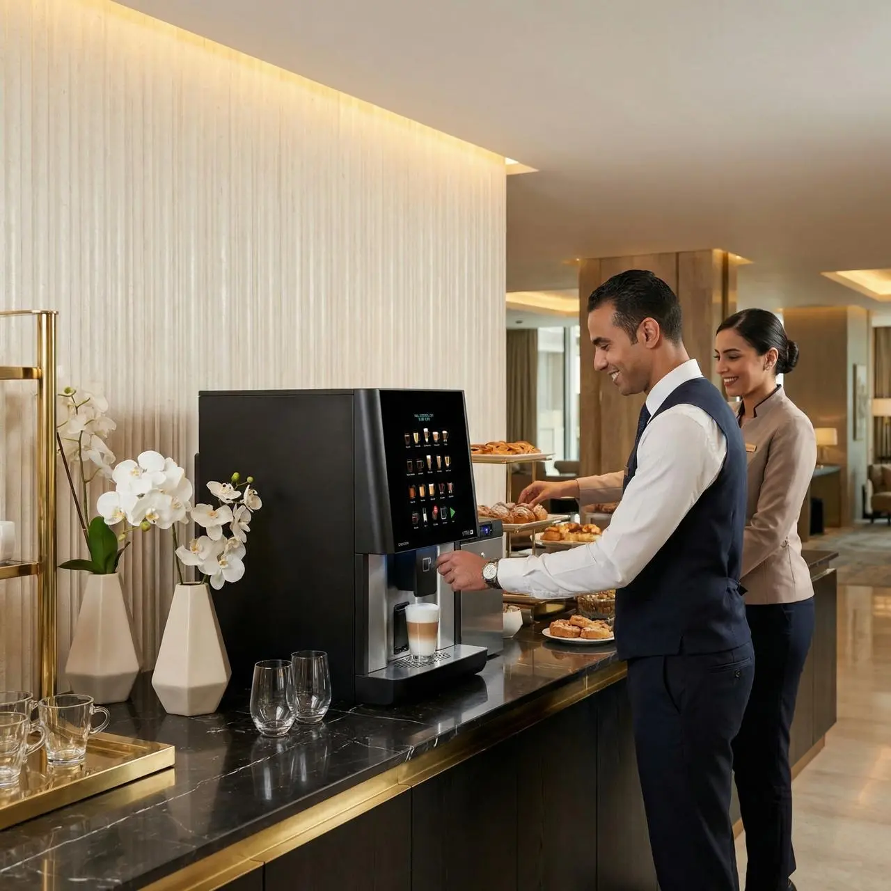 Vending machine for business spaces